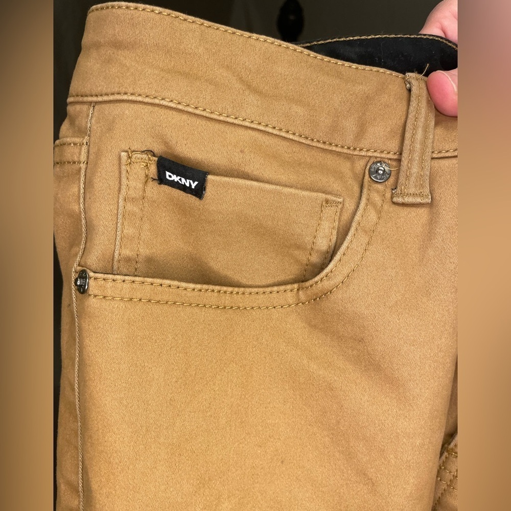 DKNY Men's Khaki Chinos - Picture 7 of 8
